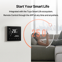 Thermostat intelligent sans fil WiFi Tuya pour système de chauffage au sol électrique pour hôtel