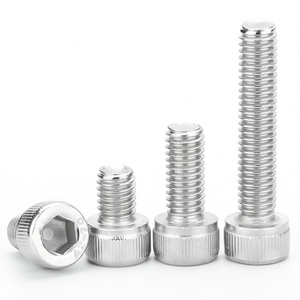 M1.6 M2 M2.5 <strong>M3</strong> M4 M5 DIN912 Stainless Steel A2 Cylindrical <strong>Hex</strong> <strong>Socket</strong> <strong>Cap</strong> <strong>Head</strong> <strong>Screws</strong> Allen Bolts - Product Image 2