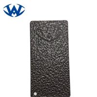 Peinture de revêtement en poudre texturée anti-rides à base d'époxy pour application de vernis thermodurcissable en métal extérieur pour voitures