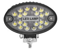 Lumière de travail LED ovale de 5,6 pouces 20W Faisceau large Phare LED blanc Lumière de conduite avec ECE R10 pour tout-terrain 4x4 Chariot élévateur Tracteur