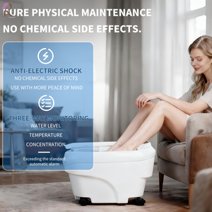 Appareil de bain de pieds durable à haute teneur en hydrogène avec surveillance à trois voies pour une maintenue de la santé à domicile sécurisée - Product Image 2
