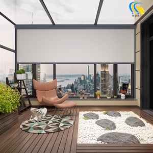 <span class=keywords><strong>Store</strong></span> motorisé Bluetooth, coupe-vent, volet de jardin, écran zippé, bâche de bureau, rideau de <span class=keywords><strong>terrasse</strong></span>, stores à fermeture éclair - Product Image 4