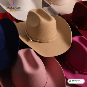 <span class=keywords><strong>Chapeau</strong></span> Fedora Classique en Feutre de Laine pour <span class=keywords><strong>Femme</strong></span>, Style Cowgirl/Cowboy, à Large Bord, avec Logo Personnalisé, Vente en Gros, Collection 2027 - Product Image 1