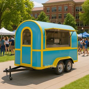 Remolque de Comida Móvil para Vendedores Europeos, Carrito de Hot Dogs - Product Image 5