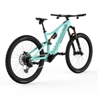 Vélo de montagne électrique à suspension intégrale en fibre de carbone 540Wh, moteur central 105Nm, 12 vitesses, hydraulique, léger, EMTB