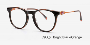 Montature per Occhiali da Vista per Bambini in Acetato alla Moda, Montature in Plastica per Occhiali da Vista - Product Image 5