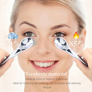 Outil de massage pour soins de la peau, très vendu au Japon, en forme de cuillère, produit minéral en térahertz, cuillère Gua Sha en minerai de térahertz 99,999 % naturel - Product Image 5