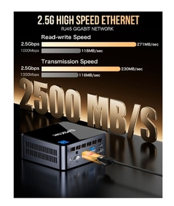 Mini <span class=keywords><strong>PC</strong></span> GMKtec M3 Plus Intel I9-12900HK con Windows 11, 2x DDR5 3200Mhz, PCIe 3.0, SSD NVMe, WIFI6, BT5.2, Pantalla Triple para Juegos - Product Image 4