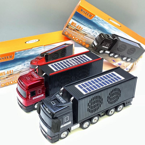 เครื่องเล่นเพลง 10W ลำโพงมัลติมีเดียไร้สายขนาดเล็กในรถยนต์ รุ่น WS-691 โฮมเธียเตอร์ ลำโพงสำหรับใช้งานกลางแจ้ง รองรับบลูทูธ ชาร์จพลังงานแสงอาทิตย์ ใช้ได้กับคอมพิวเตอร์และโทรศัพท์มือถือ - Product Image 3