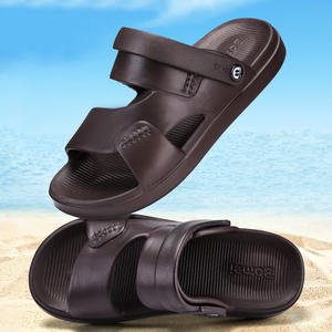 Gran oferta 2024 nuevos hombres planos verano madera blanda antideslizante rodillos Casual conducción al aire libre deportes <span class=keywords><strong>playa</strong></span> zapatillas al por mayor - Product Image 3