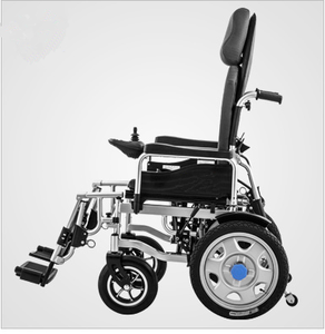 Fauteuil roulant électrique pliable portable léger en aluminium avec batterie au lithium pour handicapés - Product Image 4