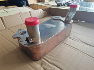 0501225381 0501 225 381 Gearbox Intarder Oil <b>Cooler</b> Assembly for 16S2531 TraXon - Product Image 1