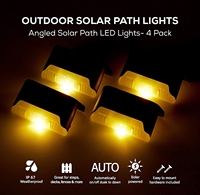 La barrière actionnée solaire imperméable allume la lumière extérieure Led d'étape allume la lampe solaire de jardin d'escalier