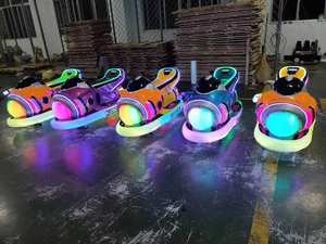 Coche de Choque Eléctrico con Luces para Parque de Atracciones al Aire Libre, Funciona con Batería, Equipo de Juego para Niños - Product Image 4