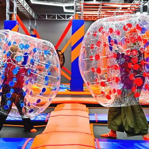 10FT Kids Outdoor Trampoline Basketball <strong>Hoop</strong> Safe Play Gym Enclosure Net Plastic Jumping Game Children's Backyard 25-Person - Product Image 1