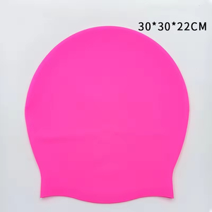 Bonnet de bain en silicone personnalisé pour dreadlocks, extensions de cheveux longs, couverture d'<span class=keywords><strong>oreille</strong></span>, bain de <span class=keywords><strong>piscine</strong></span>, douche, bonnet de bain extra large - Product Image 5