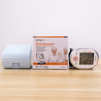 Tensiomètre Portable Numérique Automatique Tensiomètres Sphygmomanomètre Type Poignet Moniteur de Pression Artérielle