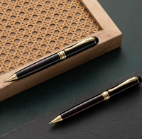 Pulpen Bolpoin Putar Logam Grosir untuk Hadiah Promosi Bisnis, Multi-warna, Tinta Medium 1.0mm, Panjang 140mm, Dapat Dicetak