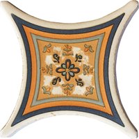 Carrelage de sol en céramique de style européen, brique antique à bords arrondis 600x600, pour maison de vacances méditerranéenne et balcon