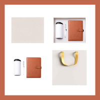 Ensemble cadeau d'entreprise personnalisé en cuir vert, bloc-notes rechargeable, bloc-notes en gros, articles cadeaux promotionnels pour entreprises, bloc-notes avec stylo