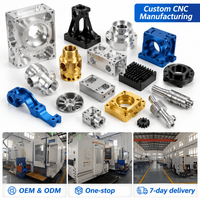 Usinage CNC personnalisé avec traitements de surface multi-processus Fabrication de pièces de précision de haute qualité Services complets