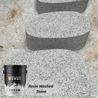 Revêtement liquide Wufushan en résine acrylique pour pierre lavée, peinture pour bateaux, allées et piscines/sols à gratter