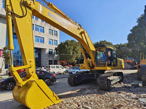 Excavatrice hydraulique Komatsu PC400-8 d'occasion, d'origine japonaise, avec moteur, boîte de vitesses et pompe, en vente - Product Image 4