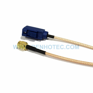 Conector Macho Fakra C de 4+2 Pines a Conector Macho RP SMA con Cable Pigtail para Radio DAB+ al por Mayor - Product Image 3