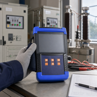 Testeur de blocs de soupapes en oxyde de zinc de haute précision, machine de test des composants d'éléments de parafoudre ZnO, analyseur de disques de parafoudre en oxyde métallique
