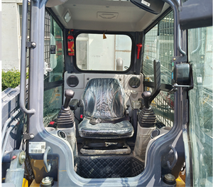 יעילות גבוהה מיני החלקה stoader סגור תא המפעל מחיר euro5 מנוע דיזל משאבת הידראולי 4 גלגל מכירה כונן למכירה - Product Image 5