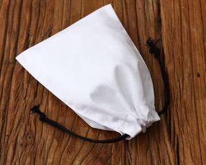 Custom Design Logo and Size Muslin Cotton <b>Drawstring</b> Bag Reusable Muslin Wedding Gift Candy Bag Jewelry Dust <b>Pouch</b> - Product Image 1