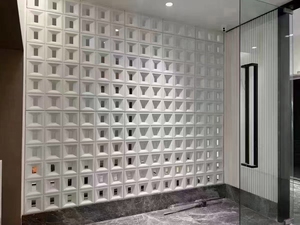 Paneles de Pared Artificiales de Diseño Moderno, Rejilla de Nueve Compartimentos, Piedra de PU, Impermeables, Ignífugos, Insonorizantes 3D para Interiores del Hogar - Product Image 6