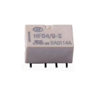 HFD4/<b>9</b>-<b>S</b> 9V 8 Pin 2A 250VAC 220VDC DIP Relay Pole Double Throw - Conversion - Product Image 1