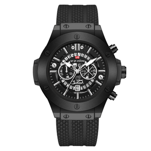 Luxury Men Chronograph <b>Watch</b> 42mm Ceramic <b>Case</b> Quartz Movement Luminous Multi Function Sports Wristwatch - Product Image 2