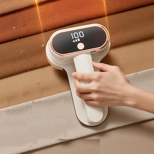 Rasoir anti-bouloches électrique portable double tête <span class=keywords><strong>pour</strong></span> vêtements, puissance 8W, 9000 tr/min, affichage LED, chargeur inclus - Product Image 4