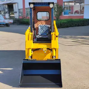 Parça kapalı kova paletli kızak nokta dönüşlü yükleyici satılık tasarım EPA küçük Mini lastik yeni Runtx çin pompa dizel çin motor