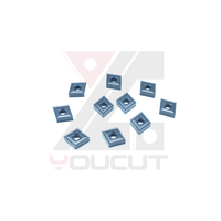 Plaquette de tournage indexable en carbure de tungstène CNMG120408-KR YK5115 pour tournage brut d'acier au carbone et d'acier allié sur tour CNC – En stock