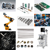 Machines agricoles industrielles, ressorts de torsion double en métal noir haute résistance, ressorts de couple en nitinol