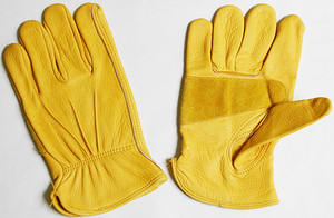 Suncend amarillo Badana guante - Product Image 5