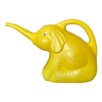 Arrosoir en plastique PE en forme d'éléphant mignon, réutilisable, pour arroser les plantes, les fleurs et les pépinières