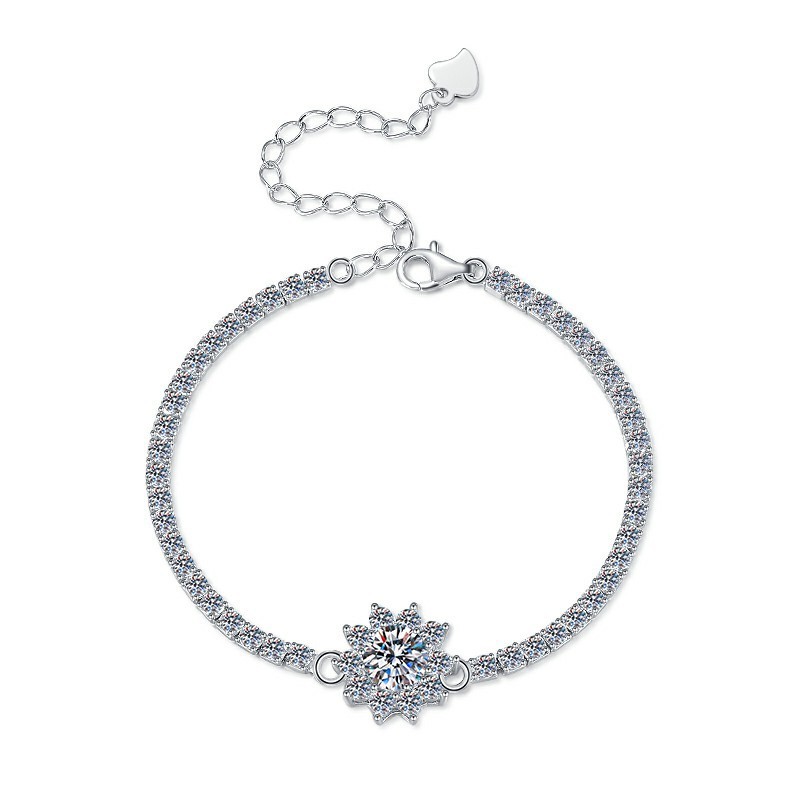 1 Luxury PT950 Platinum Heart Cut