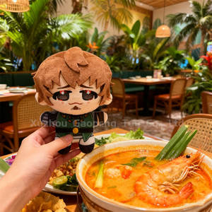 <span class=keywords><strong>Poupée</strong></span> Kpop personnalisée faite à la main, 10 cm, personnage d'idole, peluche imprimée avec vêtements, corps en étoile de mer, <span class=keywords><strong>poupée</strong></span> en coton - Product Image 3