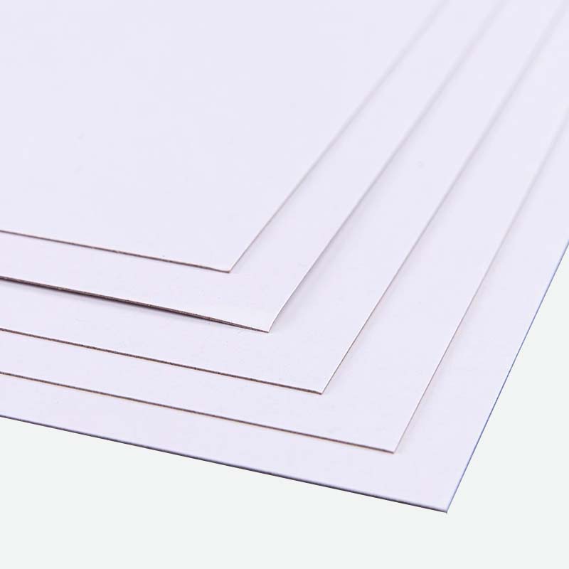 White Cardboard China Paper Supplier Various Width White Cardboard for Wrapping and Packaging
