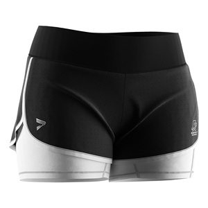 Shorts Deportivos para Mujer, Ajuste Cómodo, Forro de Soporte, Dobladillo Redondo, Ideales para Correr en Cinta de Correr - Product Image 3