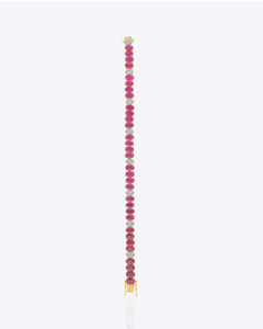 Pulsera de Diamantes Sangria Spark, Elegante y Lujosa, Inspirada en los Diamantes, Joyería de Diseño, Cristal Brillante de Primera Calidad - Product Image 2