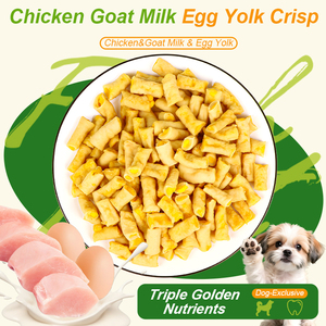 Snacks Crujientes Rellenos de Leche de Cabra, Huevo y Yema <span class=keywords><strong>para</strong></span> Perros y Gatos, Horneados, Naturales, Ricos en Calcio y Proteínas - Product Image 4