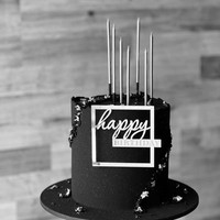 Hochwertige Acryl kuchen Topper Geburtstags torte Dekoration