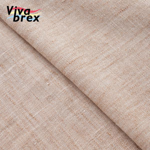 Tela de Lino 100% Ecológica Ligera de 160 g/m², Estilo Chambray Bicolor, Teñida con Hilo Suave, para Vestidos, Sofás, Niños - Product Image 5