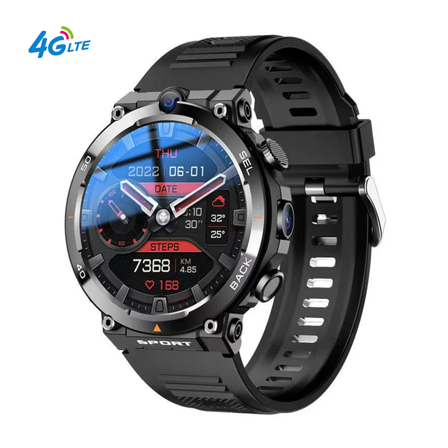 2025 H10 Android 4G Smart Watch With Sim Card 1.39inch Screen 900mAh Fitness Tracker Smartwatch for Men