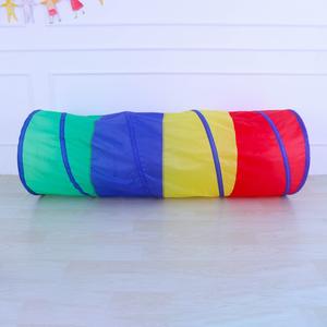 Vierfarbiger sensorischer Trainings spielzeug <span class=keywords><strong>tunnel</strong></span> für Kinder mit 60cm Durchmesser Großer kriechender Babys piel zeugt unnel - Product Image 6